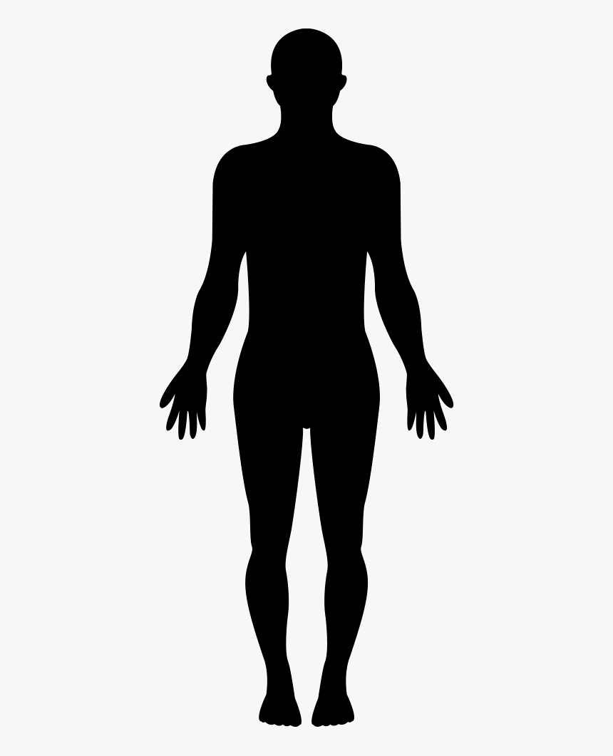Standing Human Body Silhouette Svg Png Icon Free Download - Human Body Silhouette Png, Transparent Png, Free Download