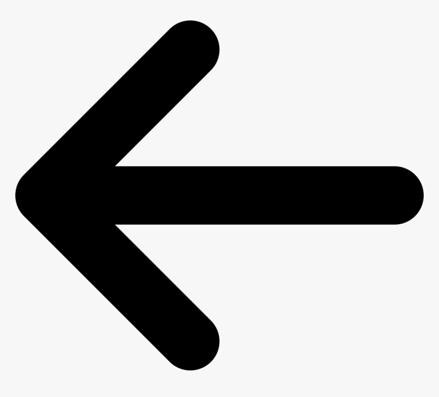 Arrow - Left Arrow Icon Png, Transparent Png, Free Download