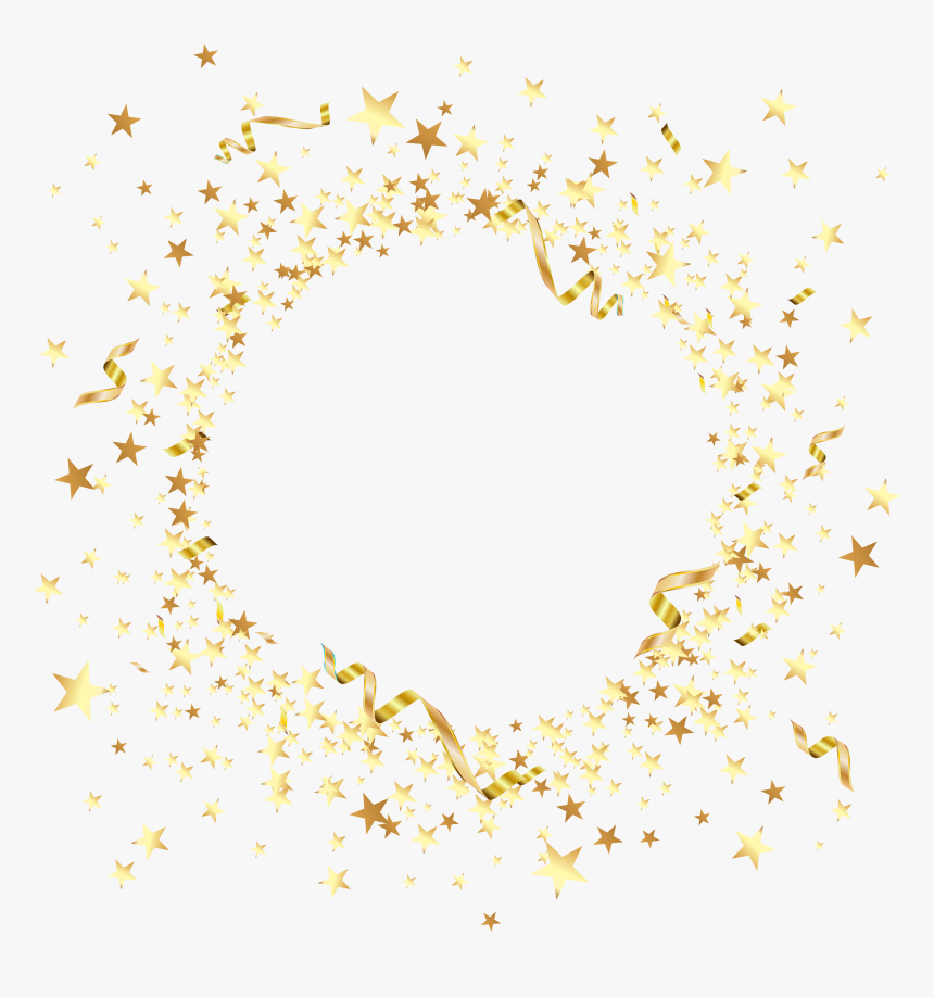 Stars Png - Decorative Gold Stars Png, Transparent Png, Free Download