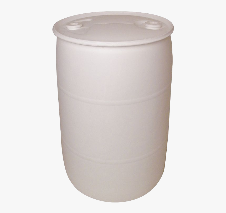 Plastic 55 Gallons Ct Un New Natural - Barrel Drum, HD Png Download, Free Download