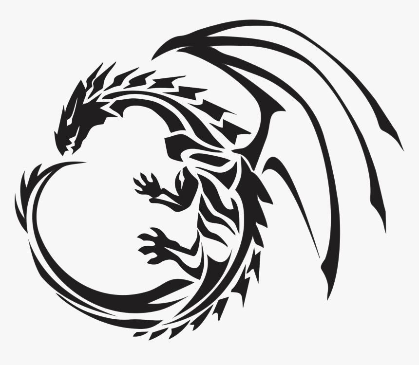Dragon Png - Dragon Tattoo Transparent Background, Png Download, Free Download