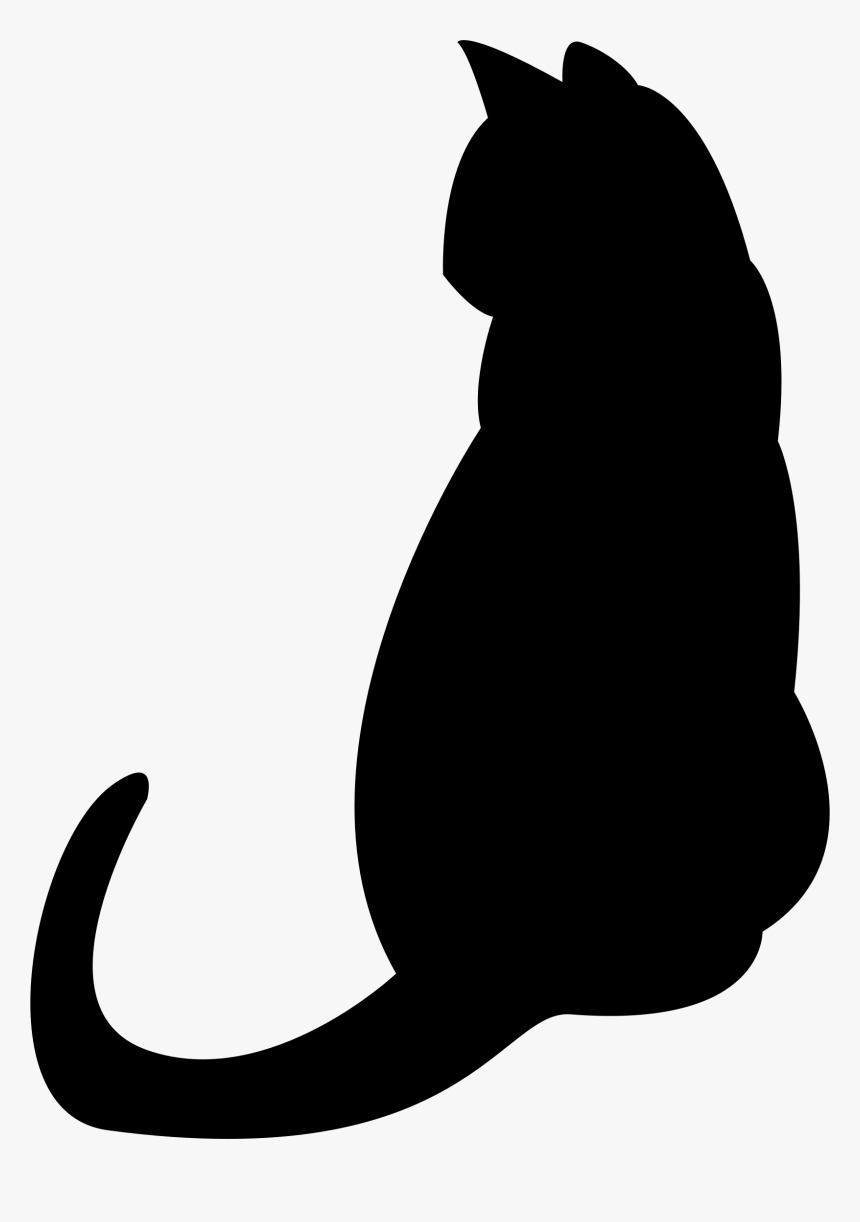 Cat Silhouette Png At Getdrawings - Cat Silhouette Png, Transparent Png, Free Download