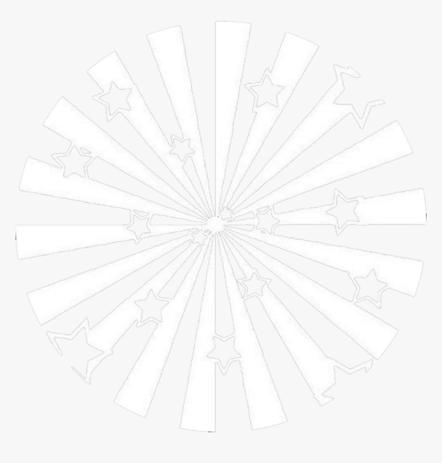 Transparent Circle Star Png - Black And White Star Burst, Png Download, Free Download