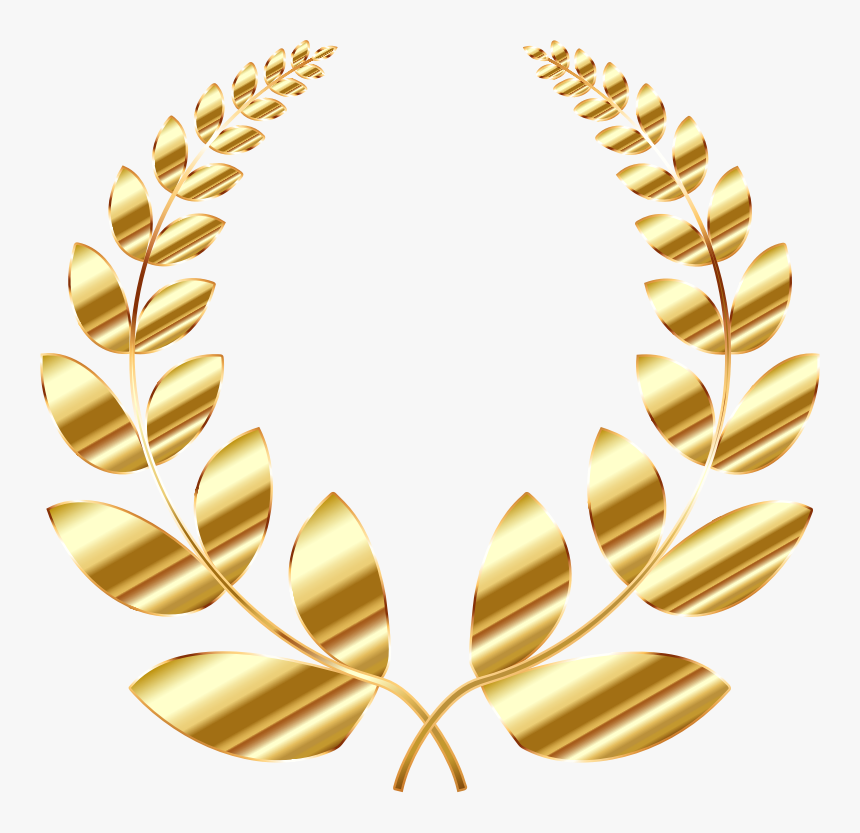 Transparent Leaf Crown Png - Gold Laurel Wreath Png, Png Download, Free Download