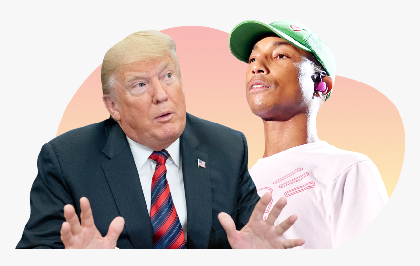 Pharrell Is The Latest Musician To Serve Donald Trump - Conversation, HD Png Download, Free Download