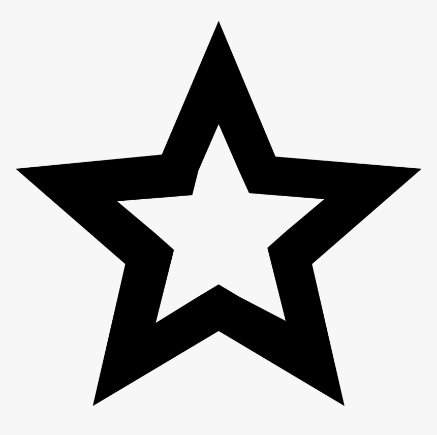 Black Star Png - 512 By 512 Pixels, Transparent Png, Free Download