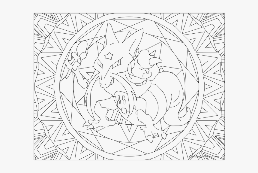 Mandalas De Pokemon Para Colorear, HD Png Download, Free Download