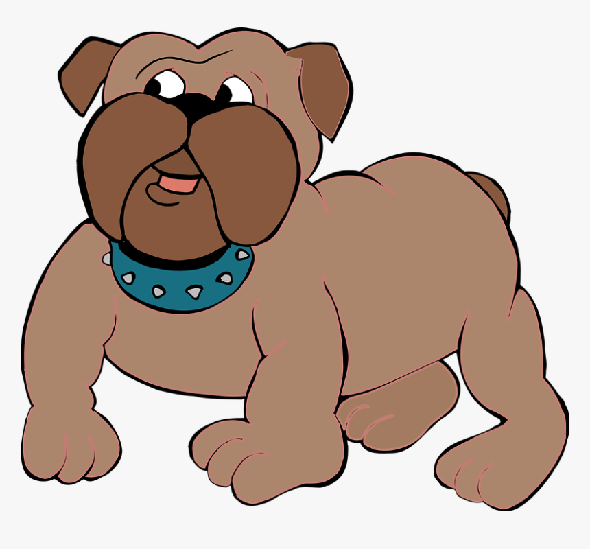 Free To Use Public Domain Bulldog Clip Art - Cute Bulldog Clipart Png, Transparent Png, Free Download