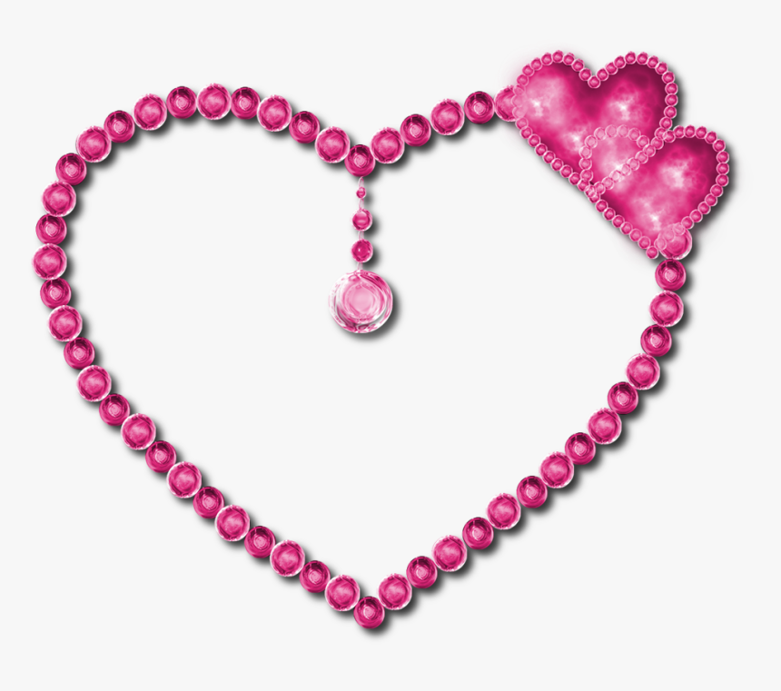 Download Pink Diamond Heart Png Pic - Pink Diamond Love Heart, Transparent Png, Free Download