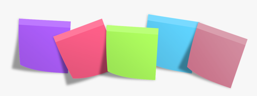 Postit, Memo, Post It, Notes, Memory - Post It Notes Transparent, HD Png Download, Free Download