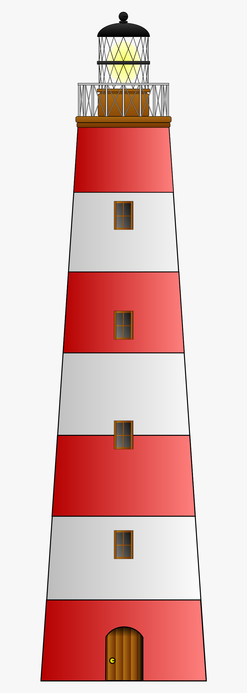 Clip Art Lighthouse Svg - Lighthouse Clip Art, HD Png Download, Free Download