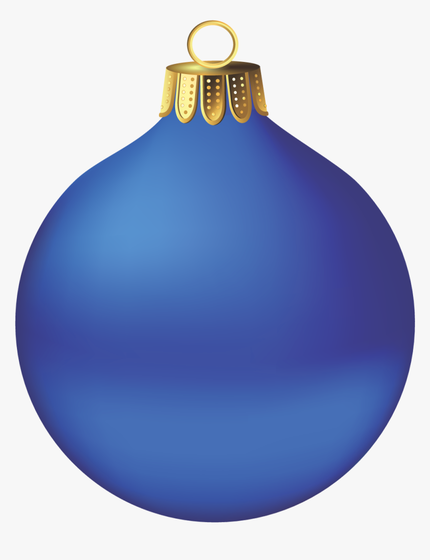 Blue Christmas Ornaments Png, Transparent Png, Free Download