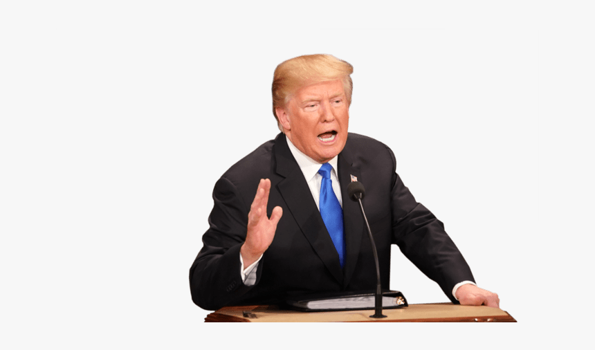 The Divider - Trump Sitting Png, Transparent Png, Free Download