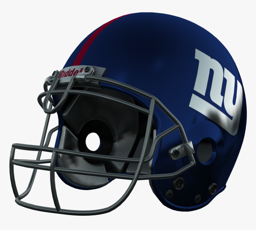 New York Giants - New York Jets Transparent Helmet, HD Png Download, Free Download
