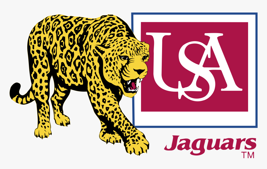 Transparent Jaguars Logo Png - Old South Alabama Jaguars Logo, Png Download, Free Download