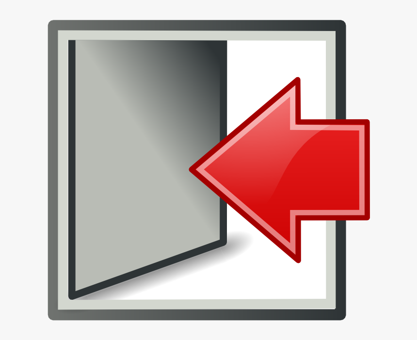 Door, Exit, Log Out, Logout, Sign Out Icon - Arrow Png Transparent Free Left, Png Download, Free Download