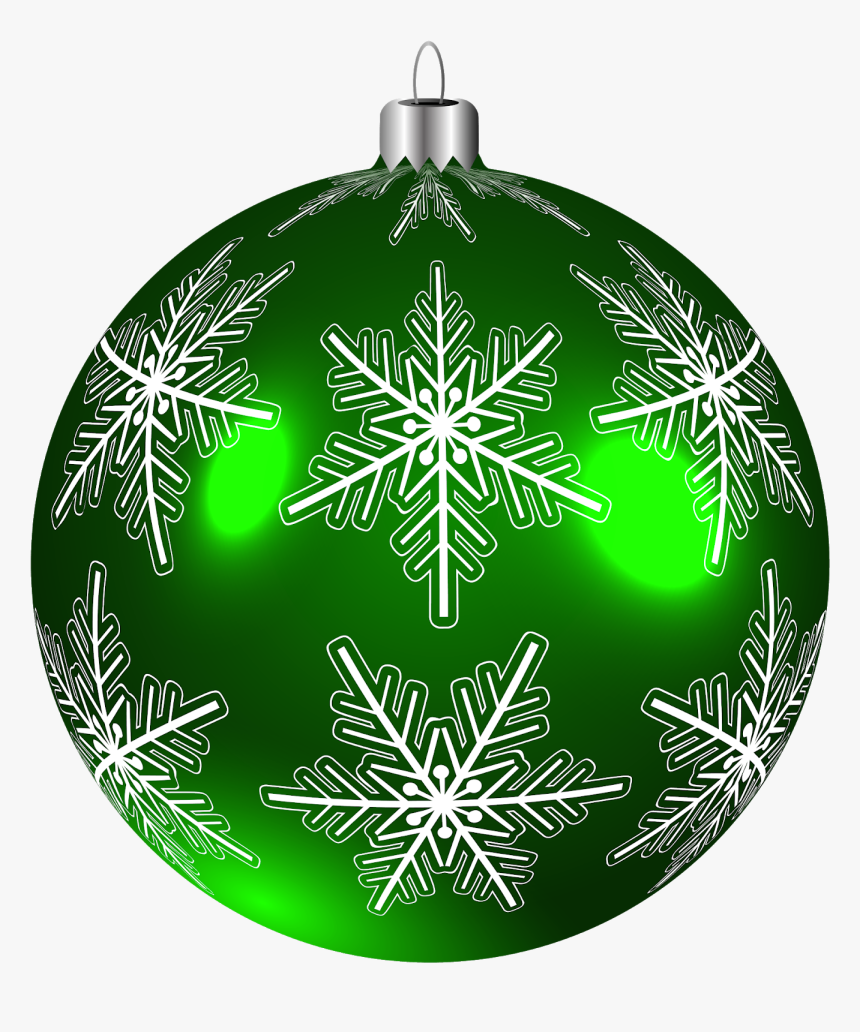 Green Christmas Balls Clipart, HD Png Download, Free Download