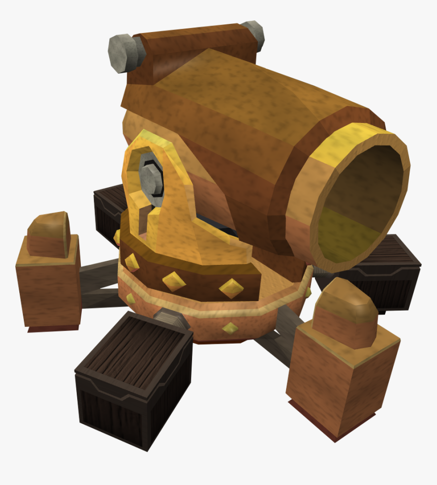 Rs3 Golden Cannon, HD Png Download, Free Download