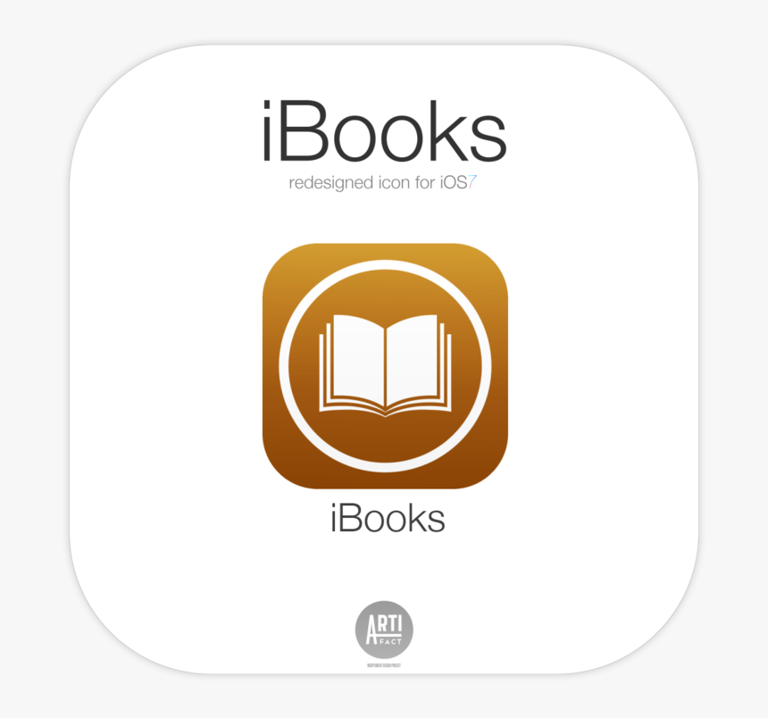 Apple Ibooks Icon - Graphic Design, HD Png Download, Free Download