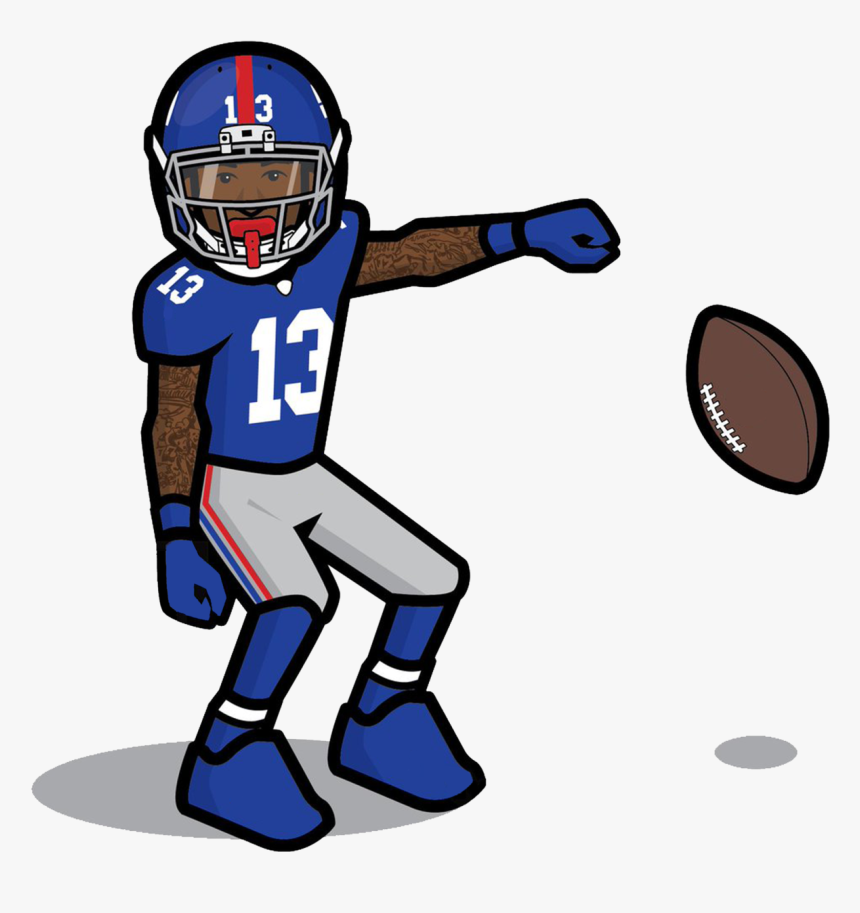 Transparent Odell Beckham Jr Png - Odell Beckham Jr Drawing Easy, Png Download, Free Download