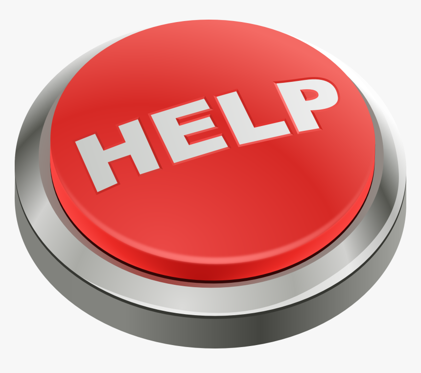 Transparent Background Emergency Button, HD Png Download - kindpng