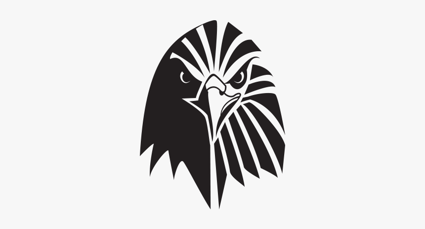 Eagle Logo Template Black And White Free Vector Png - Eagle Vector Logo Png, Transparent Png, Free Download