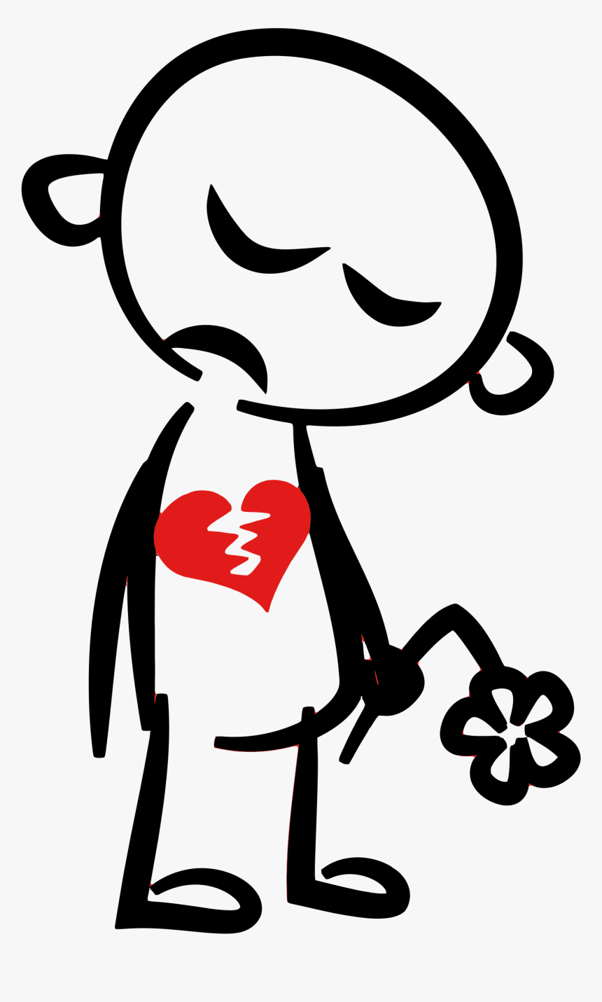 Broken Heart Clipart Free - Broken Hearted Clipart, HD Png Download, Free Download