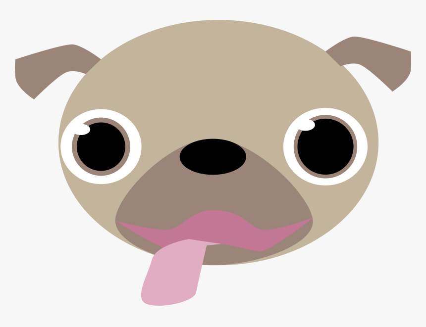 Drawing Bulldogs Clip Art - Clip Art Dog Face, HD Png Download, Free Download