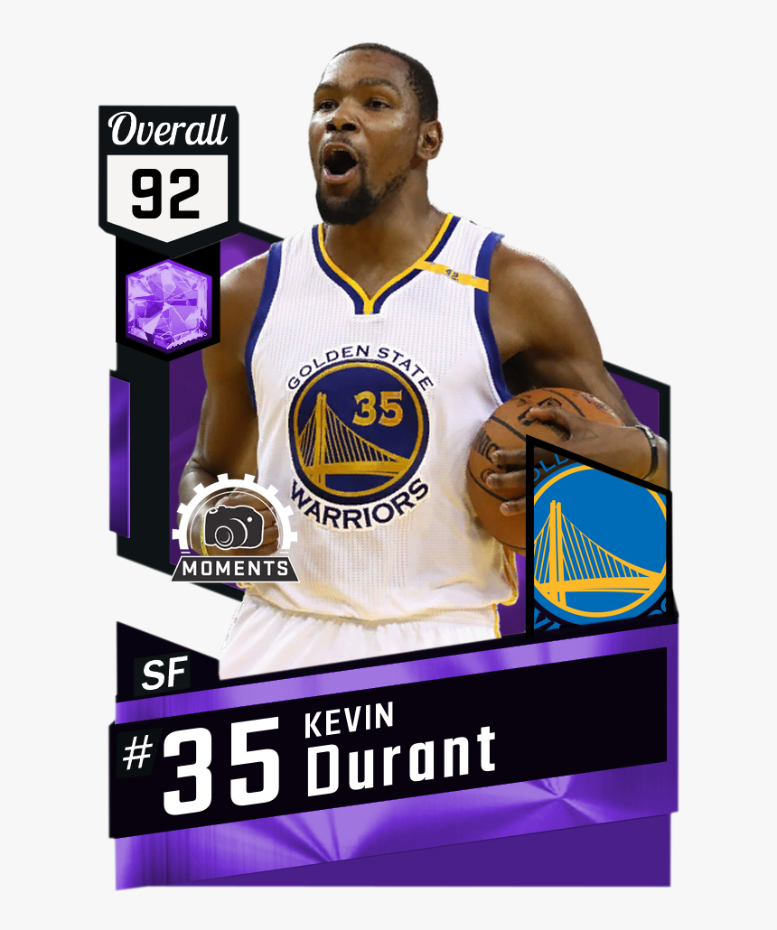 Kevin Durant Shooting Png -3 New - Nba Card Kevin Durant, Transparent Png, Free Download