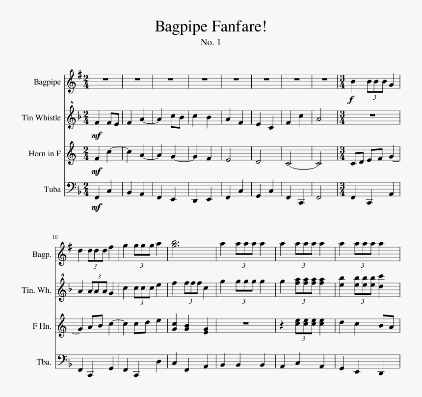 Amazing Grace Sheet Music French Horn, HD Png Download, Free Download