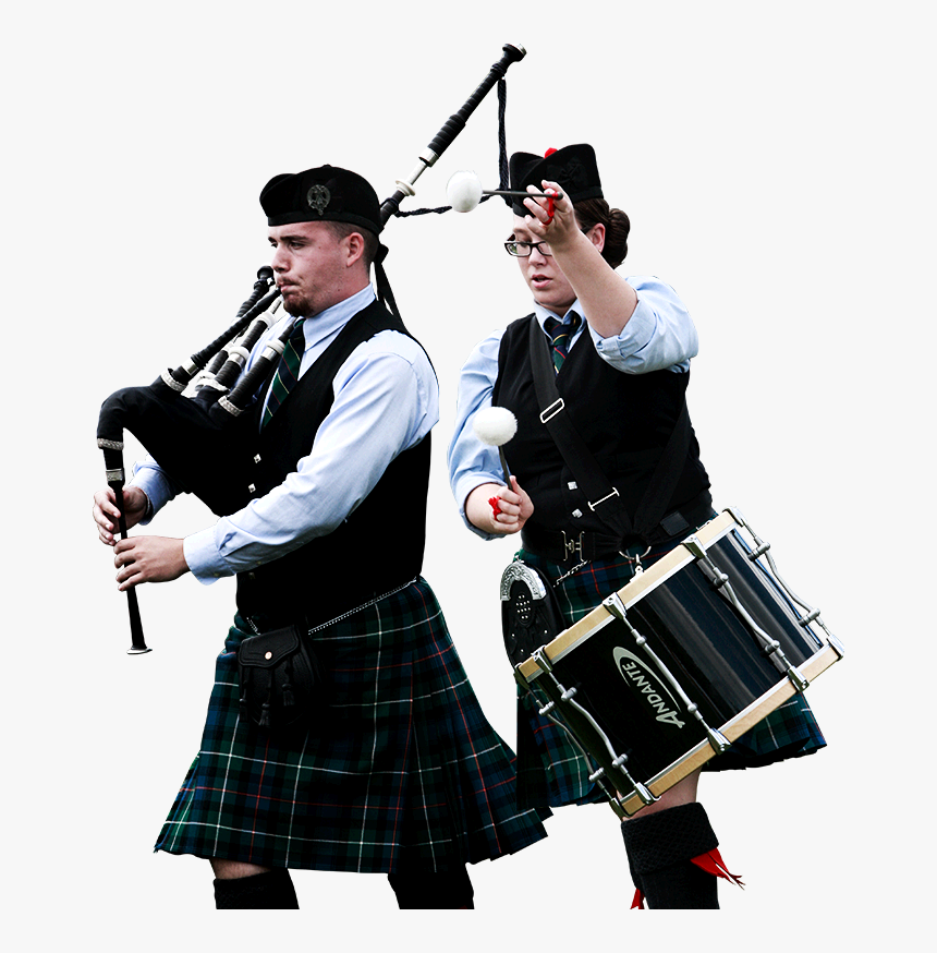 Scottish Man Playing Bagpipes Png, Transparent Png, Free Download