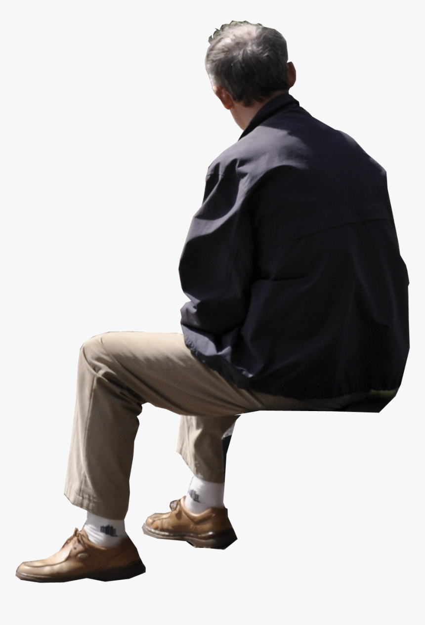 Sitting Man Png - People Sitting Png, Transparent Png, Free Download