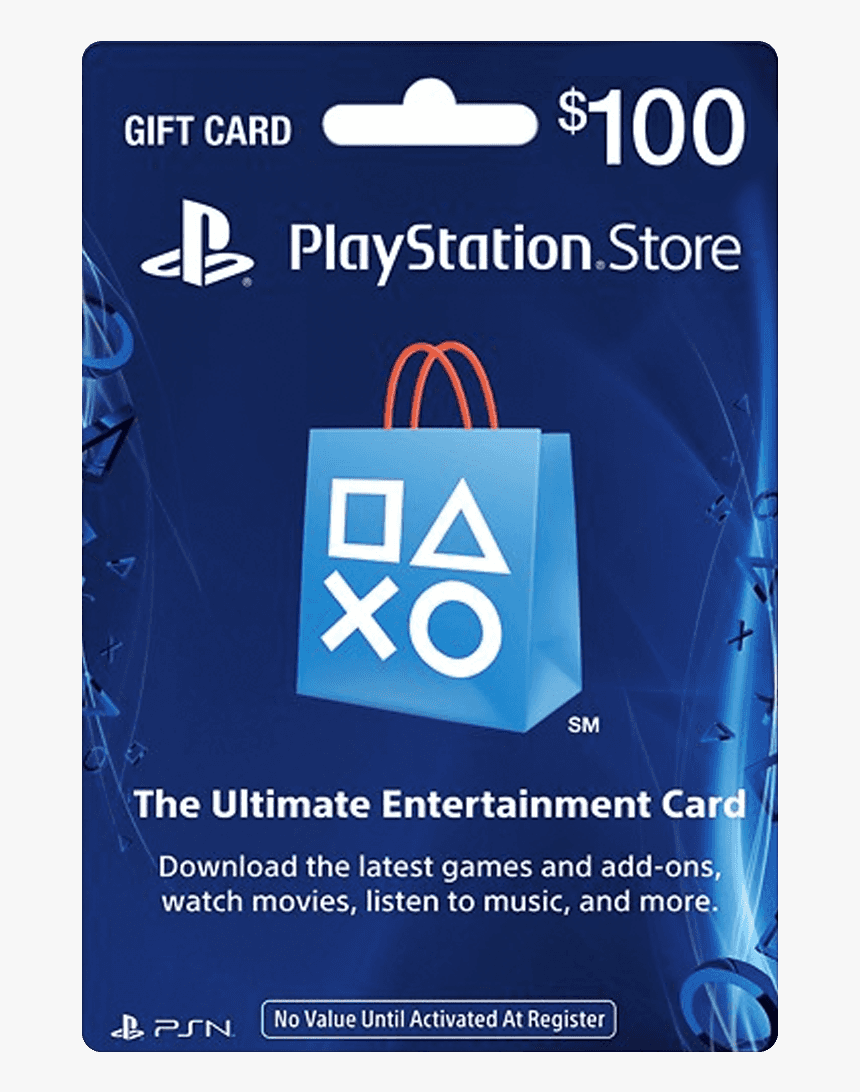 Ps4 Gift Card 50, HD Png Download, Free Download