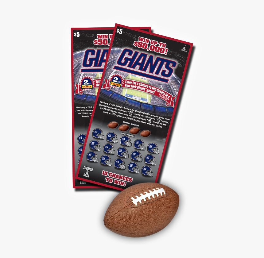 New York Giants Lottery Tickets, HD Png Download, Free Download
