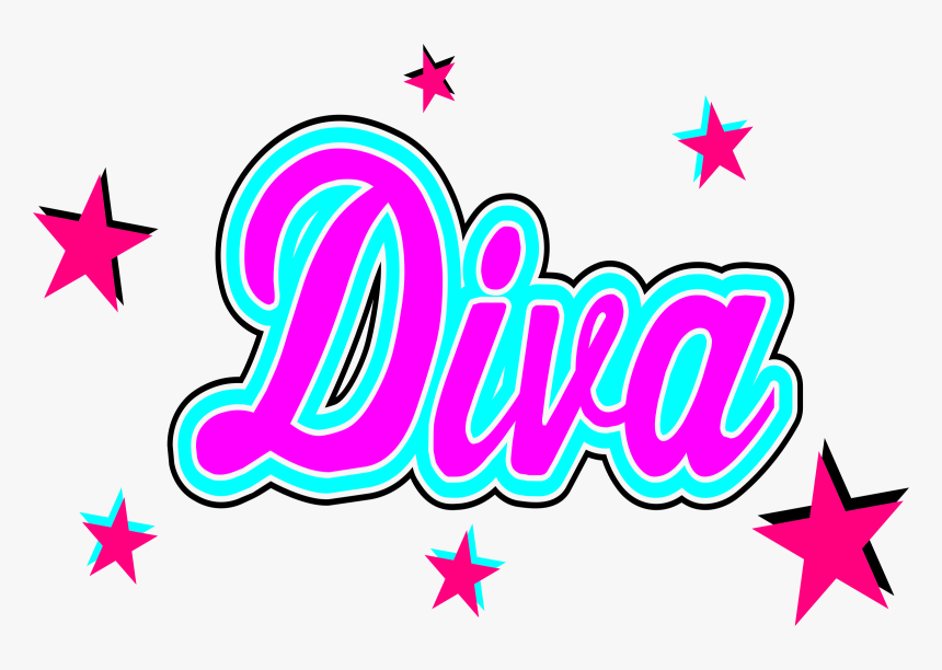 Girly Clipart Diva - Diva Clipart, HD Png Download, Free Download