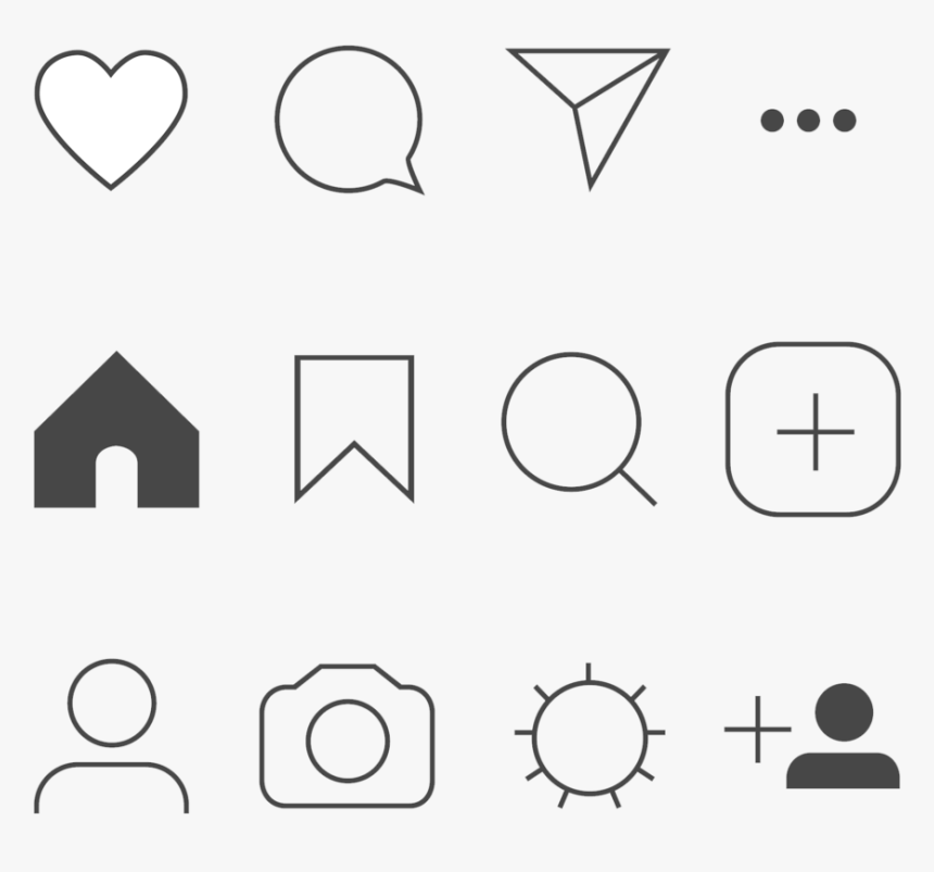 Instagram Icons Png Transparent Transparent Background Instagram Direct Icon Transparent Png Download Kindpng