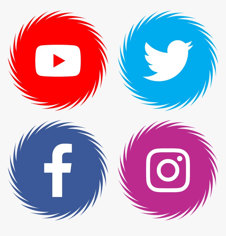 Facebook Twitter Instagram Youtube Logo - Facebook Instagram Youtube Logo, HD Png Download, Free Download