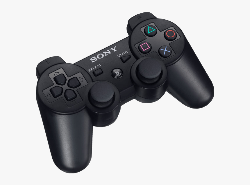 Playstation Black Joystick - Joystick Png, Transparent Png, Free Download