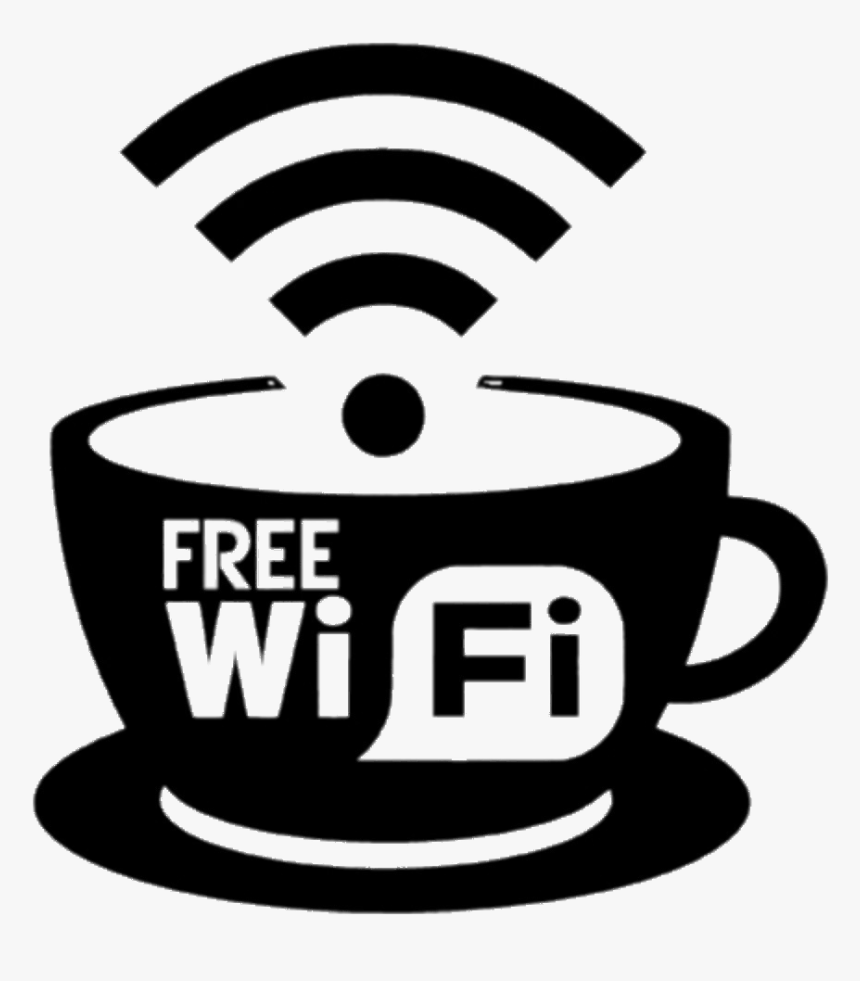 Fee Wifi Sign - Coffe And Free Wifi, HD Png Download, Free Download
