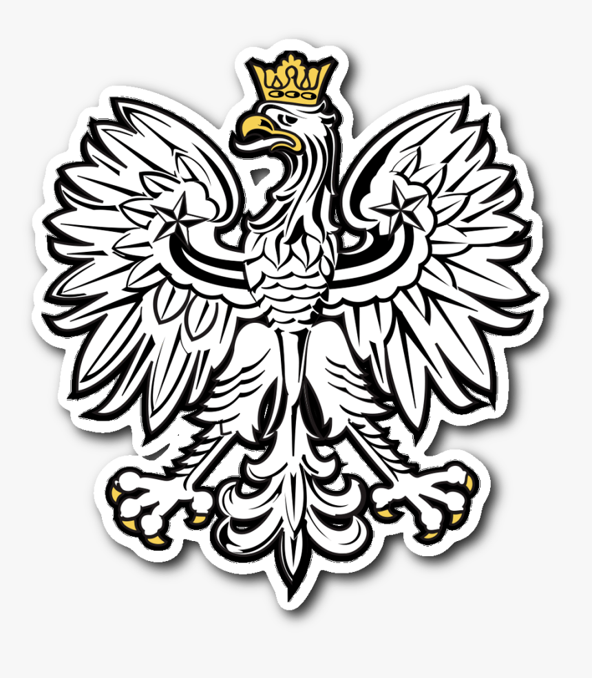 Polish Eagle Vinyl Decal Sticker - Polish And Proud, HD Png Download, Free Download
