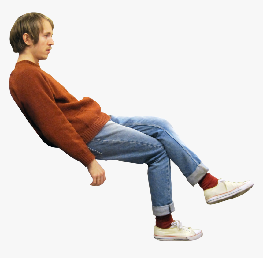 Sitting Man Transparent Png - Person Sitting Png, Png Download, Free Download