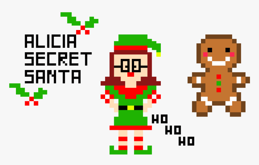 Alicia Secret Santa Direct Image Link - Cartoon, HD Png Download, Free Download