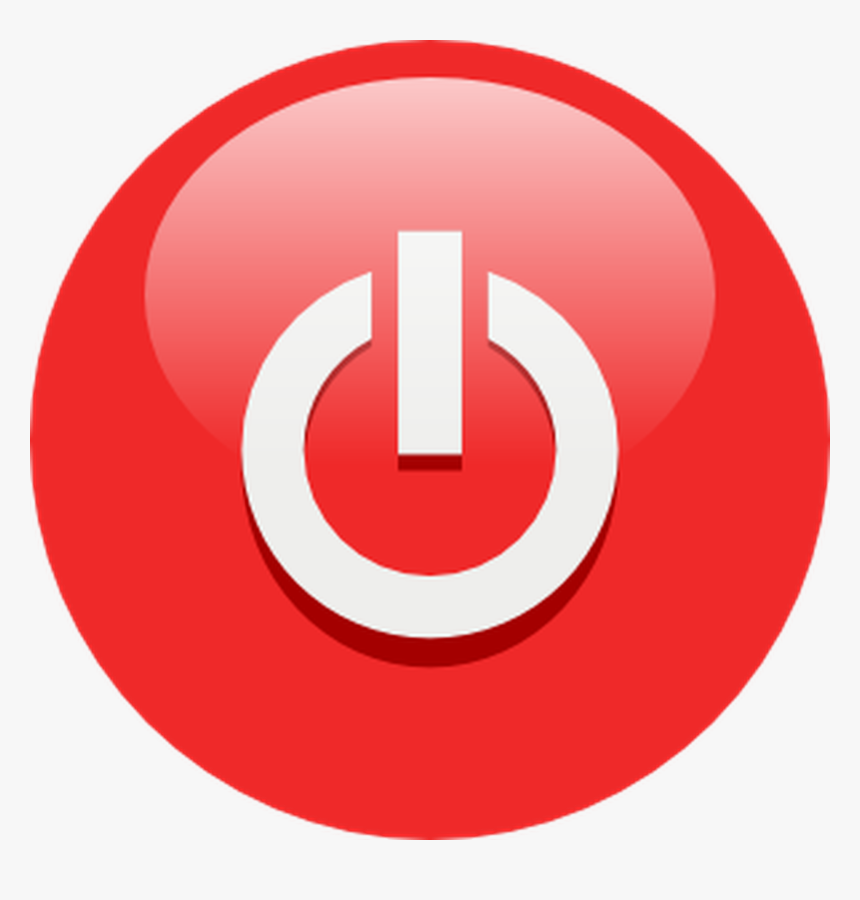 Power Button Icon Red - 4g Lte Switcher Apk, HD Png Download, Free Download