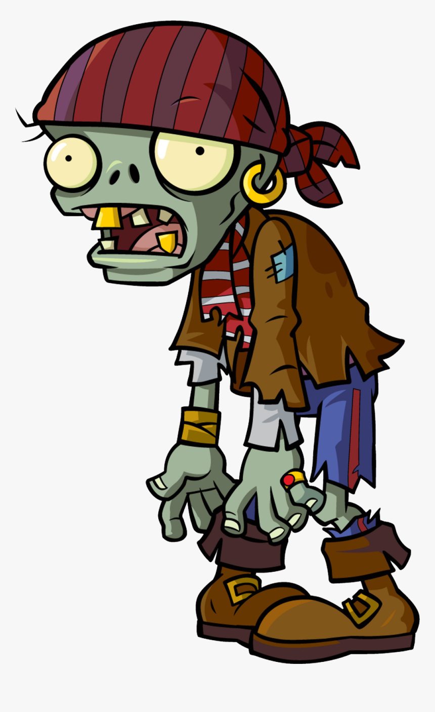 Cartoon Zombie Png Free Download - Plants Vs Zombies, Transparent Png, Free Download