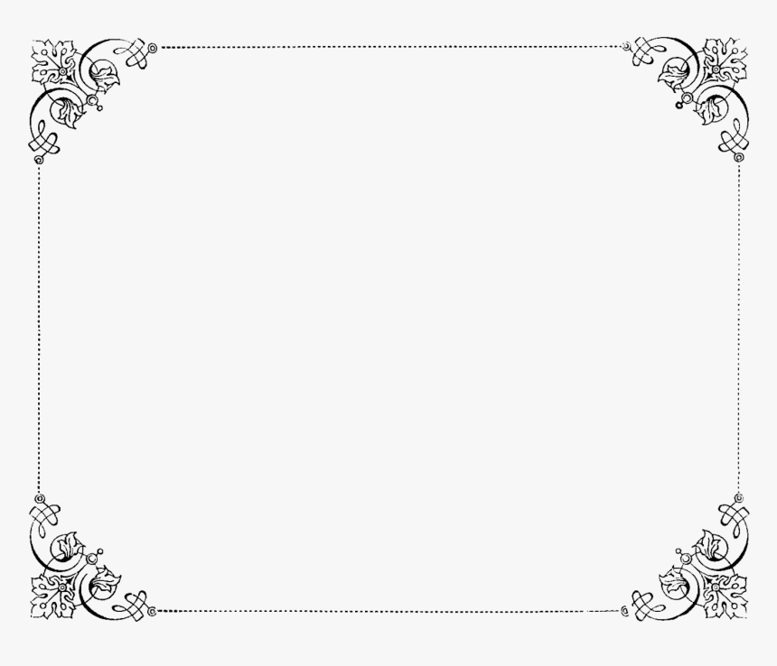 Elegant Border Png - Transparent Background Fancy Borders, Png Download, Free Download