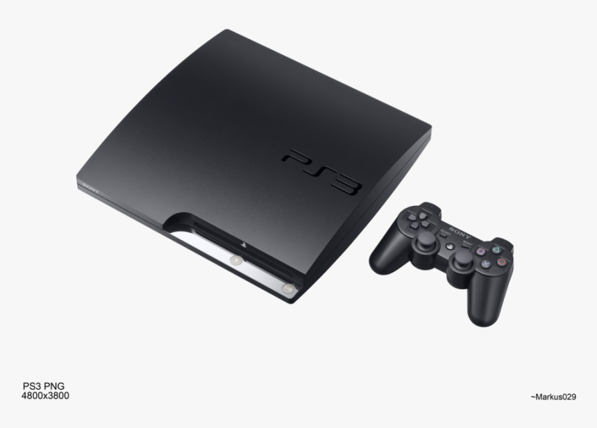 Transparent Playstation - Playstation 3 Slim, HD Png Download, Free Download