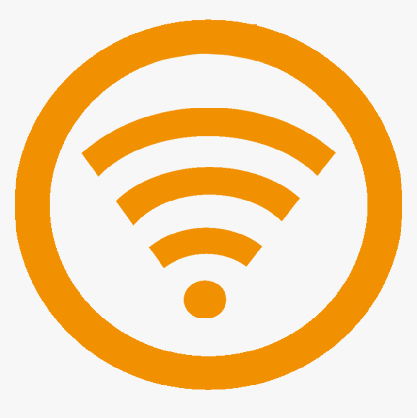 Wifi Icon Png Orange, Transparent Png, Free Download