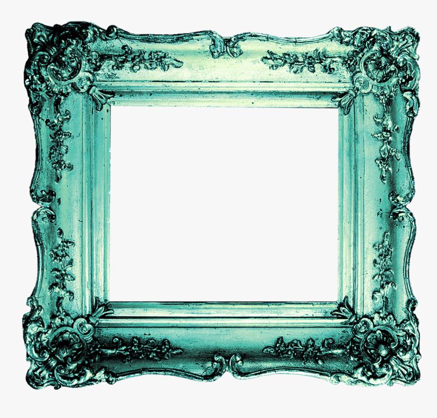 Turquoise Frame Png Free Download - Minecraft Fnaf Sister Location, Transparent Png, Free Download