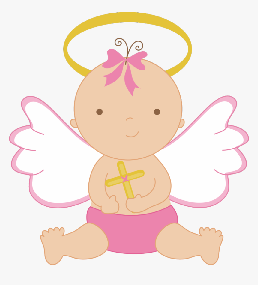 Pink Angel For Christening, HD Png Download, Free Download