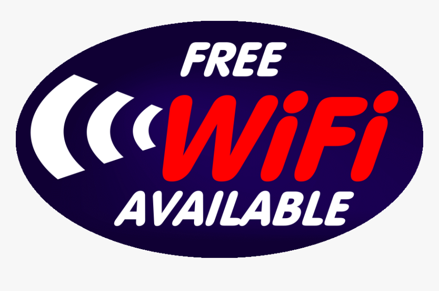 Free Wifi Available Sign, HD Png Download, Free Download